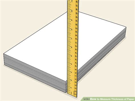 measuring the thickness of paper|thickness of one sheet paper.